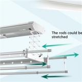 Full-automatic Silvery Fold Up Electric Clothes Hanger